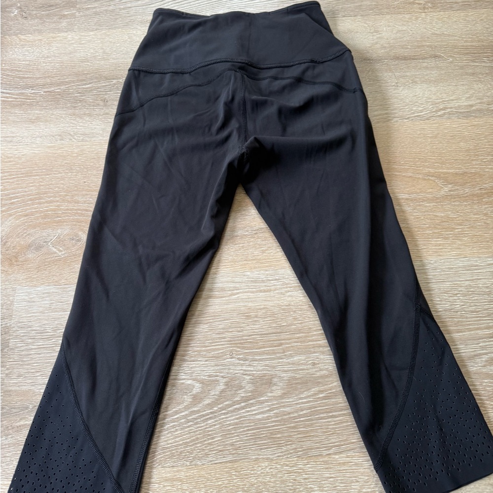 lululemon athletica Black Leggings cropped